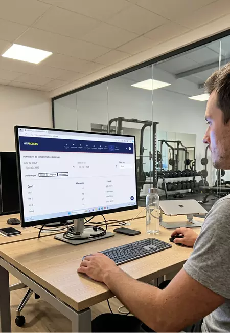 gestion-access-mgp-matic-via-son-ordianateur-fitness